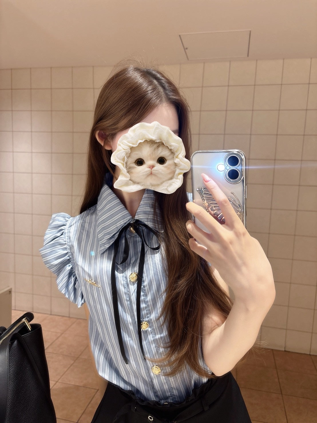 ストライプセットアップ