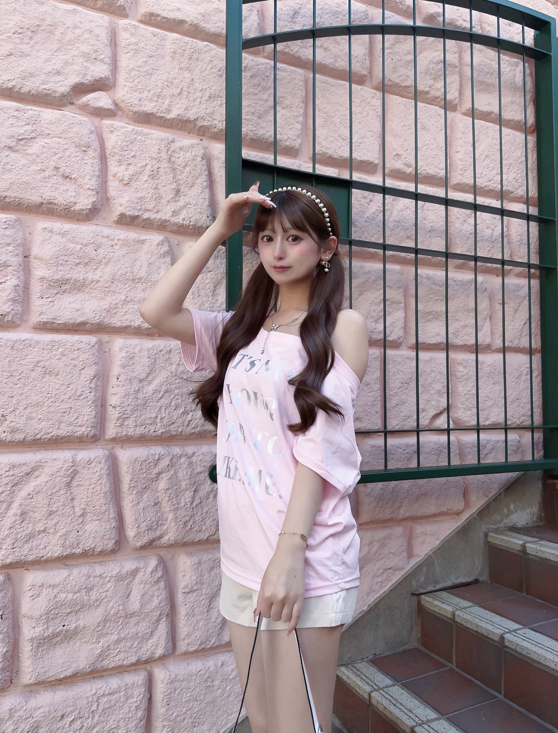 ゆるピンクトップス